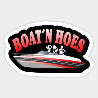 Boat Captain Gals Yacht Boaters Motor Boat Sticker